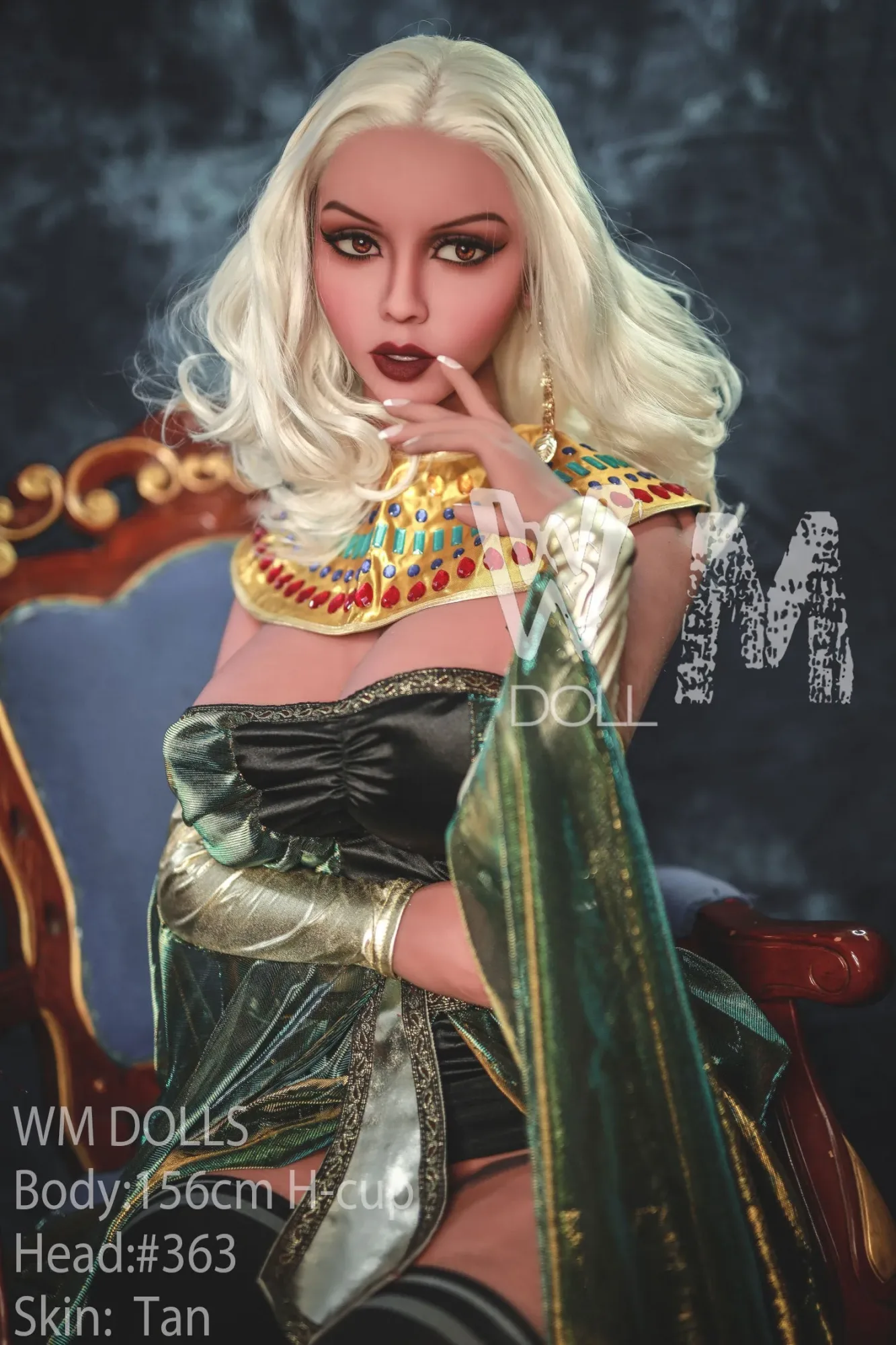 5FT1/156CM H CUP TPE SEX DOLL - CLEOPATRA view 8