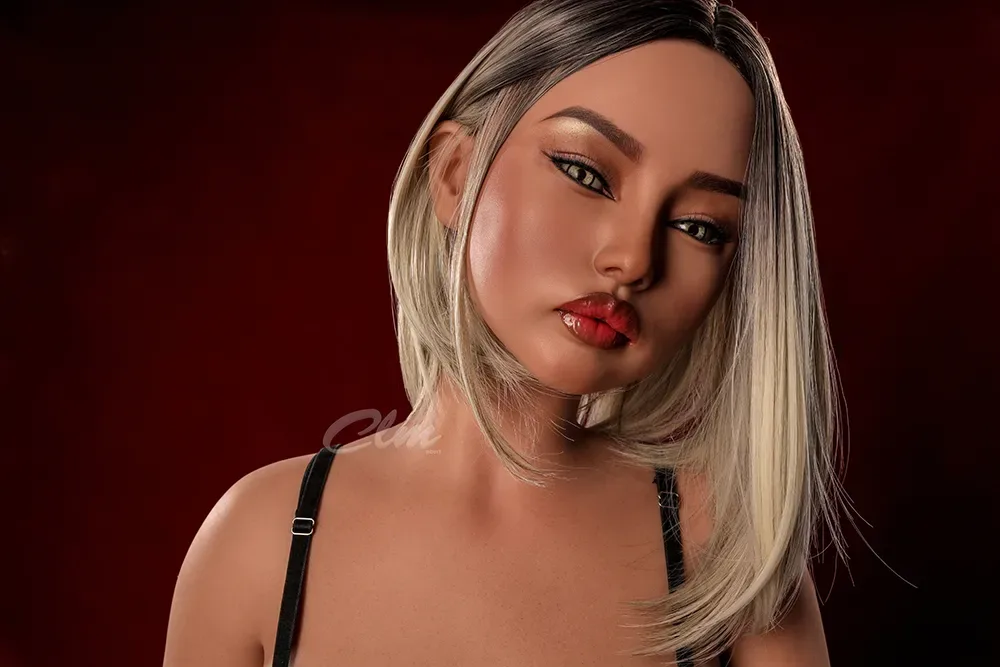 5FT2/159CM B CUP REALISTIC SILICONE CHUBBY SEX DOLLS - LILLIAN view 6