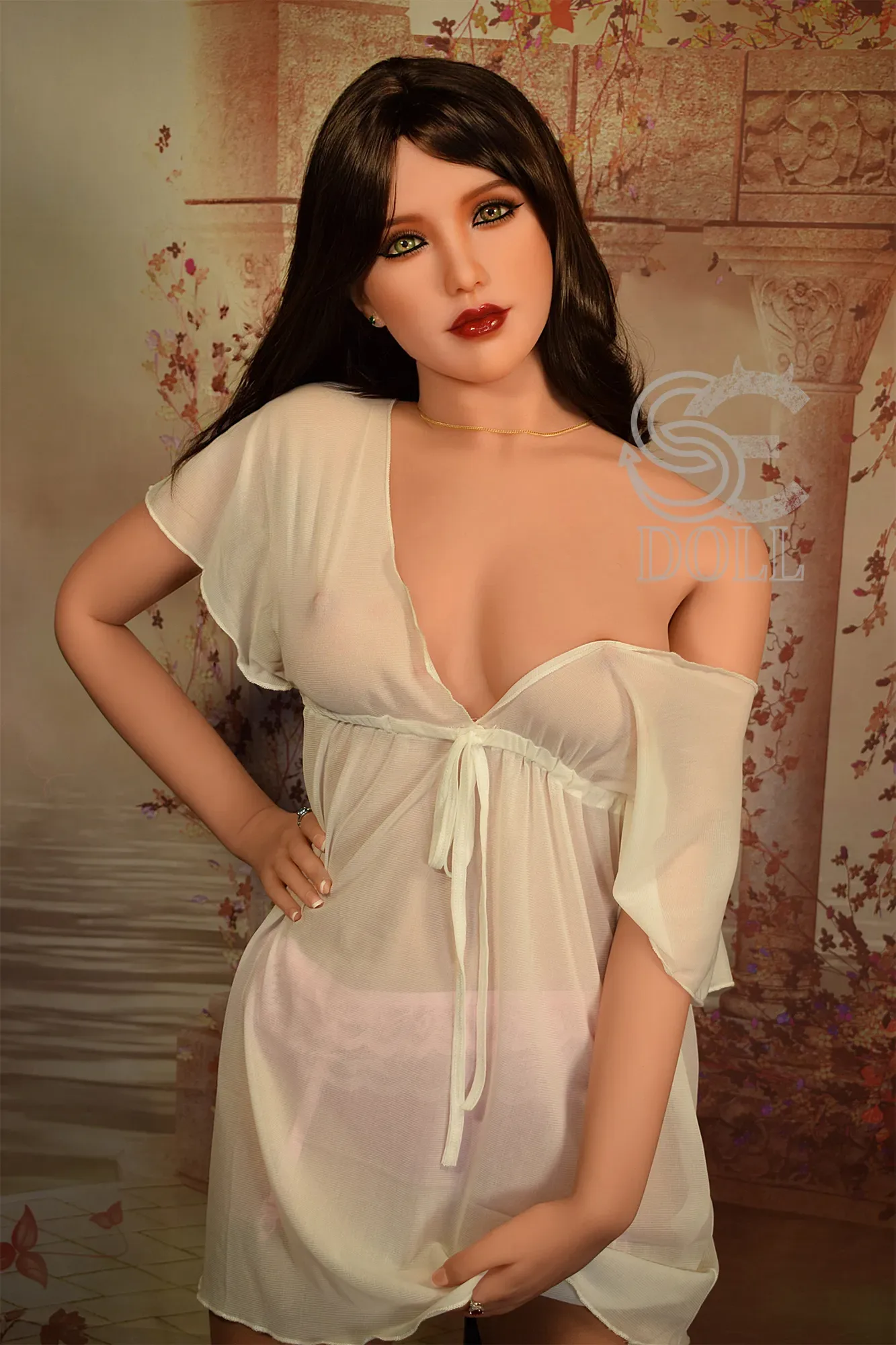 5FT34/163CM E CUP TPE SKINNY SEX DOLL – KITTY view 6