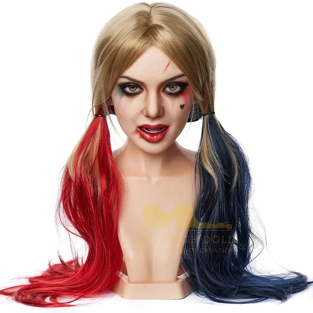 IRONTECH IMPLANT HAIR ROS + ROS MAX SEX DOLL HEAD ONLY view 7