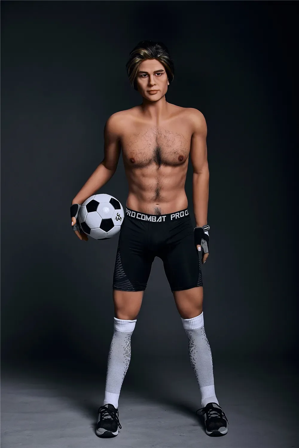 5FT7/175CM TPE MALE FOOTBALL PLAYER SEX DOLL - CHARLES view 3