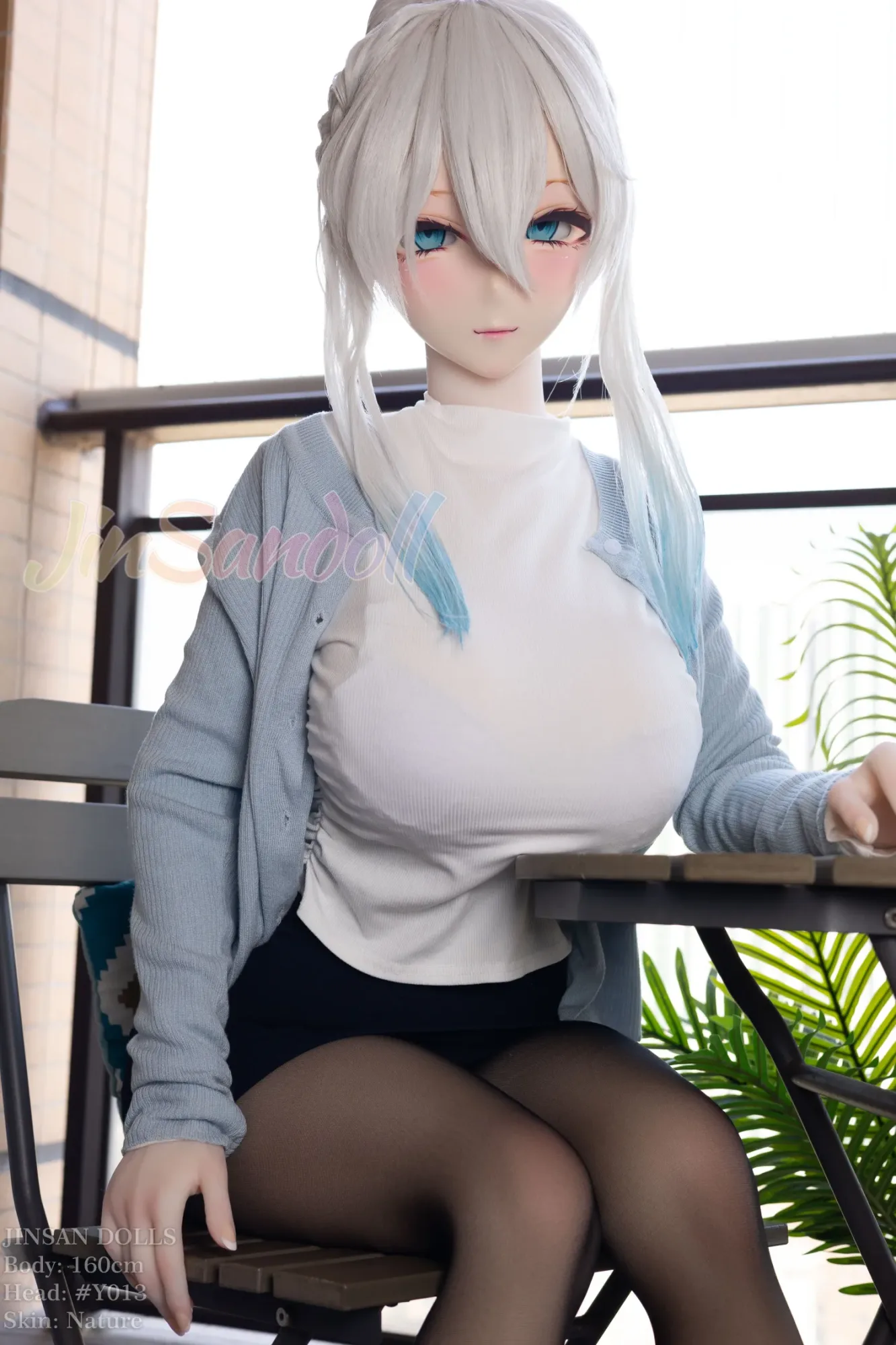 5FT3/160CM H CUP TPE PVC HEAD YUKINO MIFUYU SEX DOLL - ROBIN