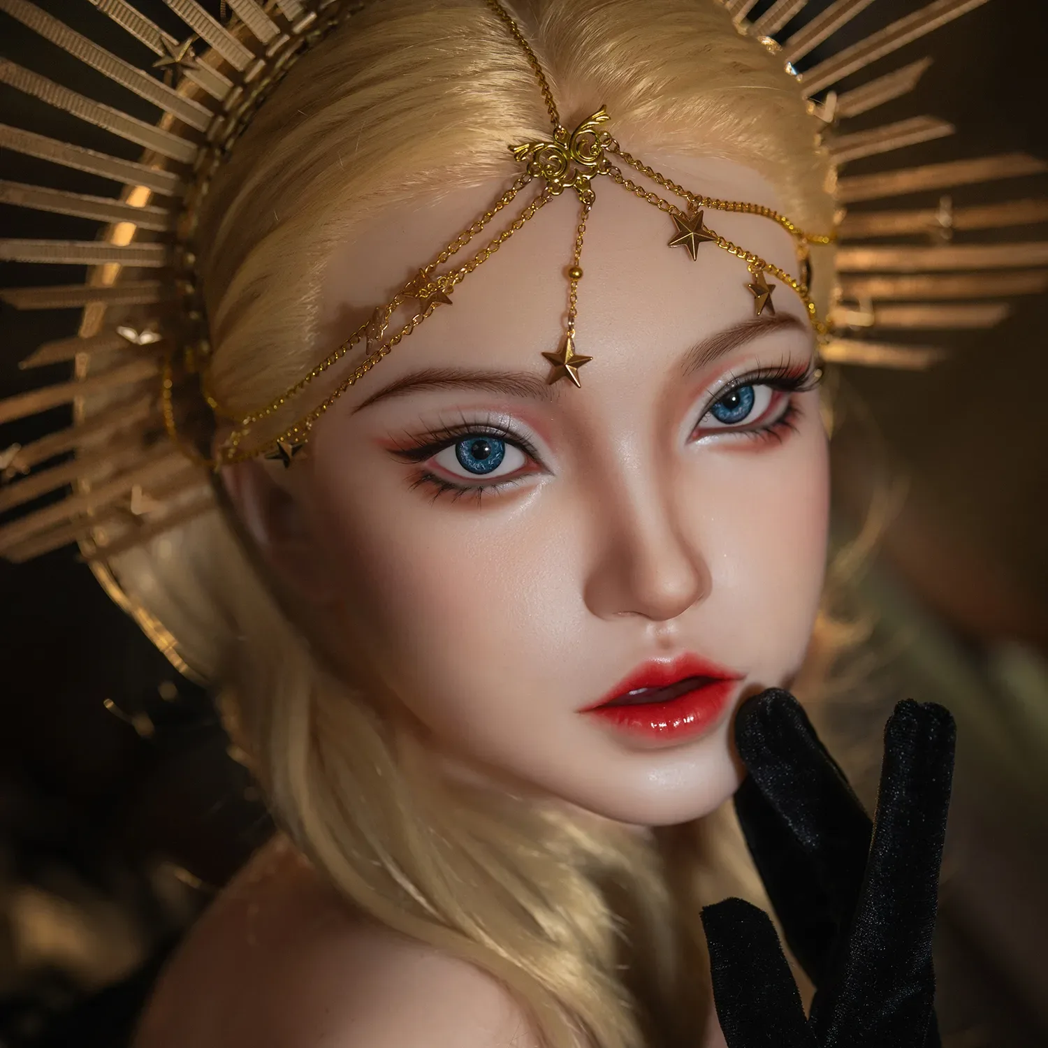 5FT4/164CM F CUP SILICONE GODDESS SEX DOLL M29 - HANNAH view 3