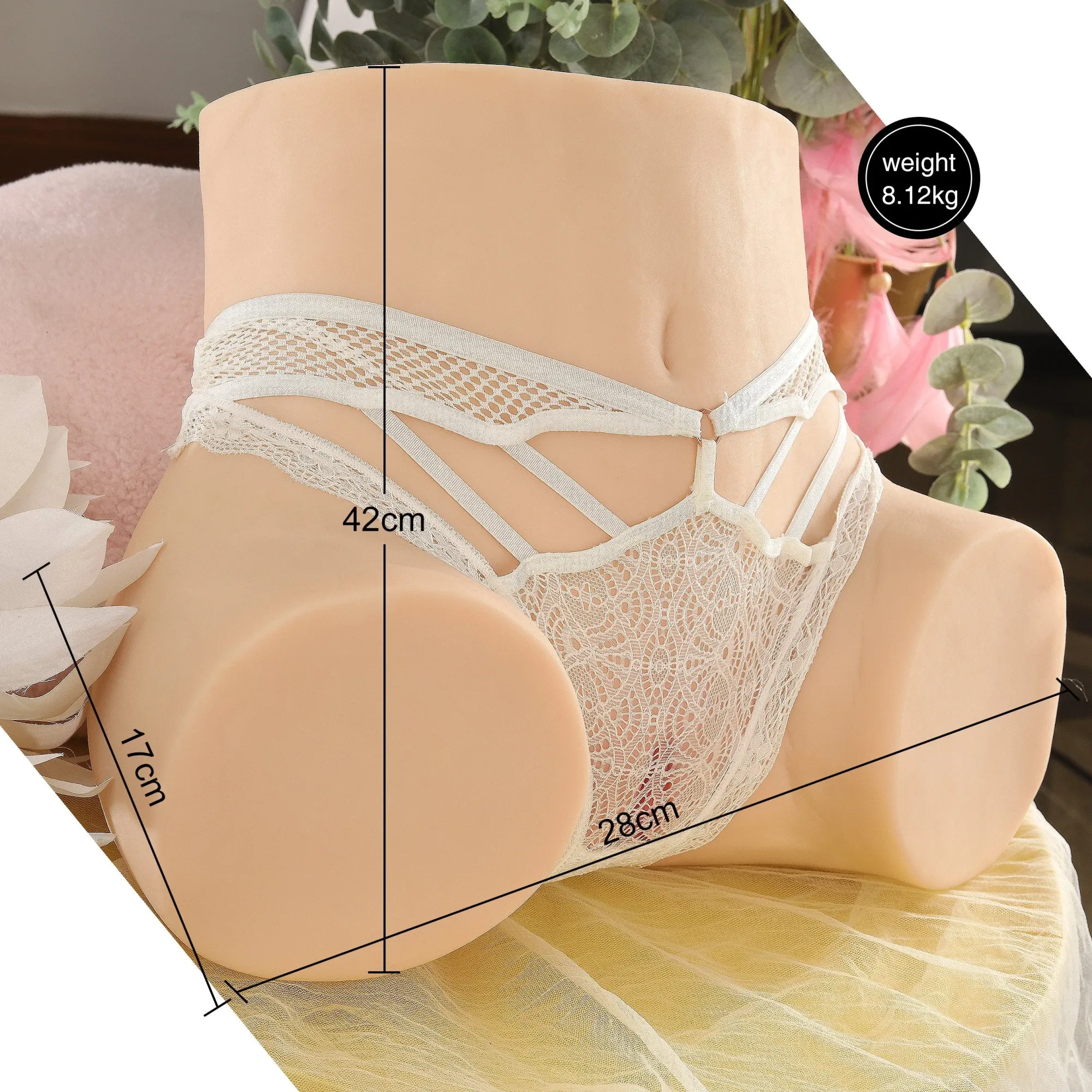 FAYE - 17.9LB MALE MASTURBATOR BIG ASS TORSO view 3