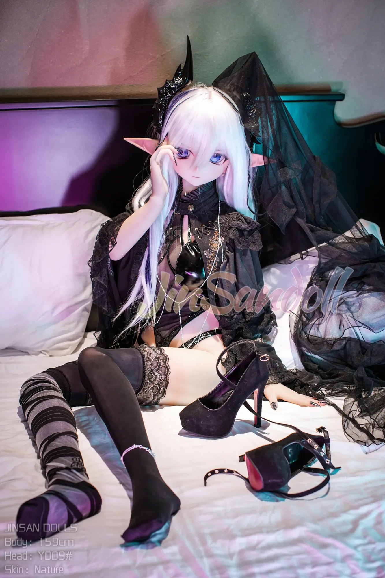 5FT3/159CM B CUP PVC HEAD TPE SEX DOLL - ELITA view 3