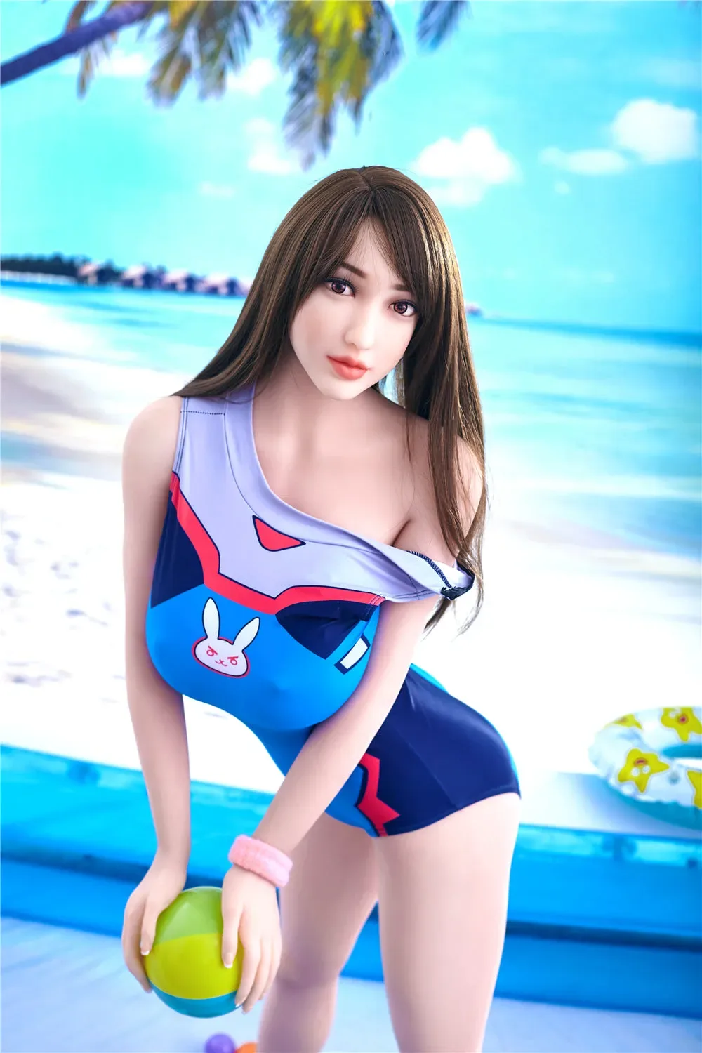 5FT35/163CM PLUS G CUP TPE SEX DOLL - MARINA view 5