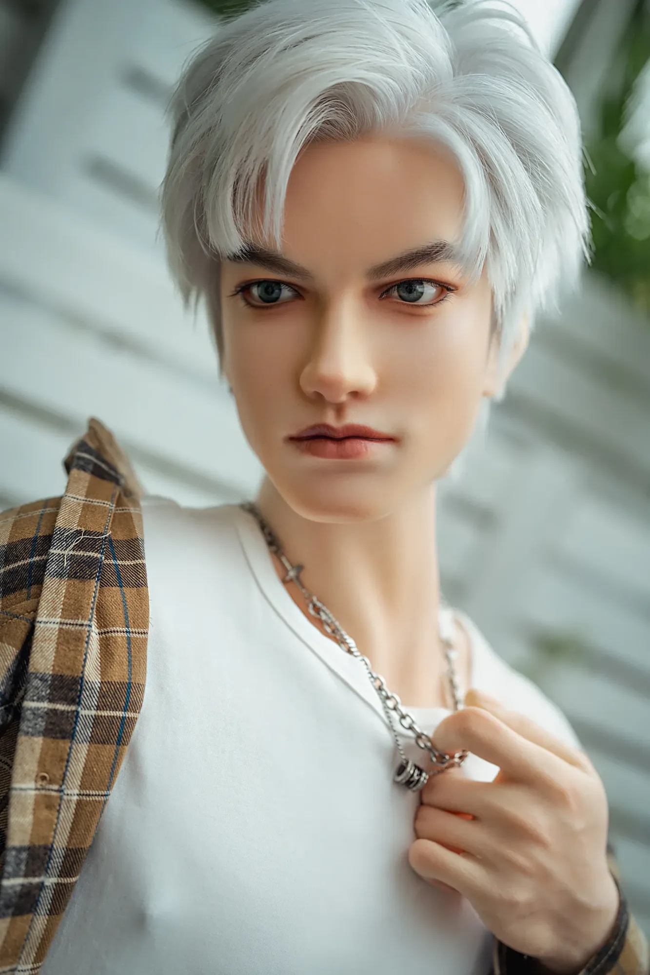 5FT3/162CM SILICONE SKINNY MALE SEX DOLL - HENRY view 8