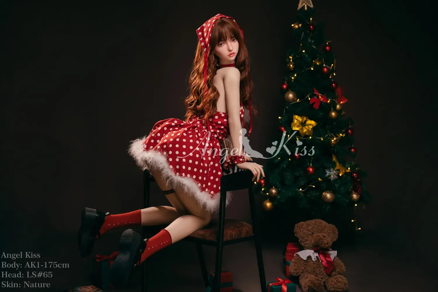 5FT7/175CM D CUP SILICONE TALL SEX DOLL - LITTLE RED view 7