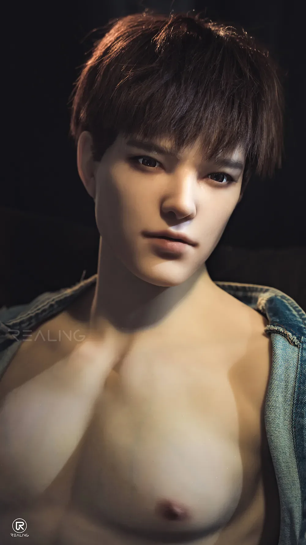 LUCIUS - SILICONE HEAD & TPE BODY YOUNG MALE SEX DOLL TORSO view 6