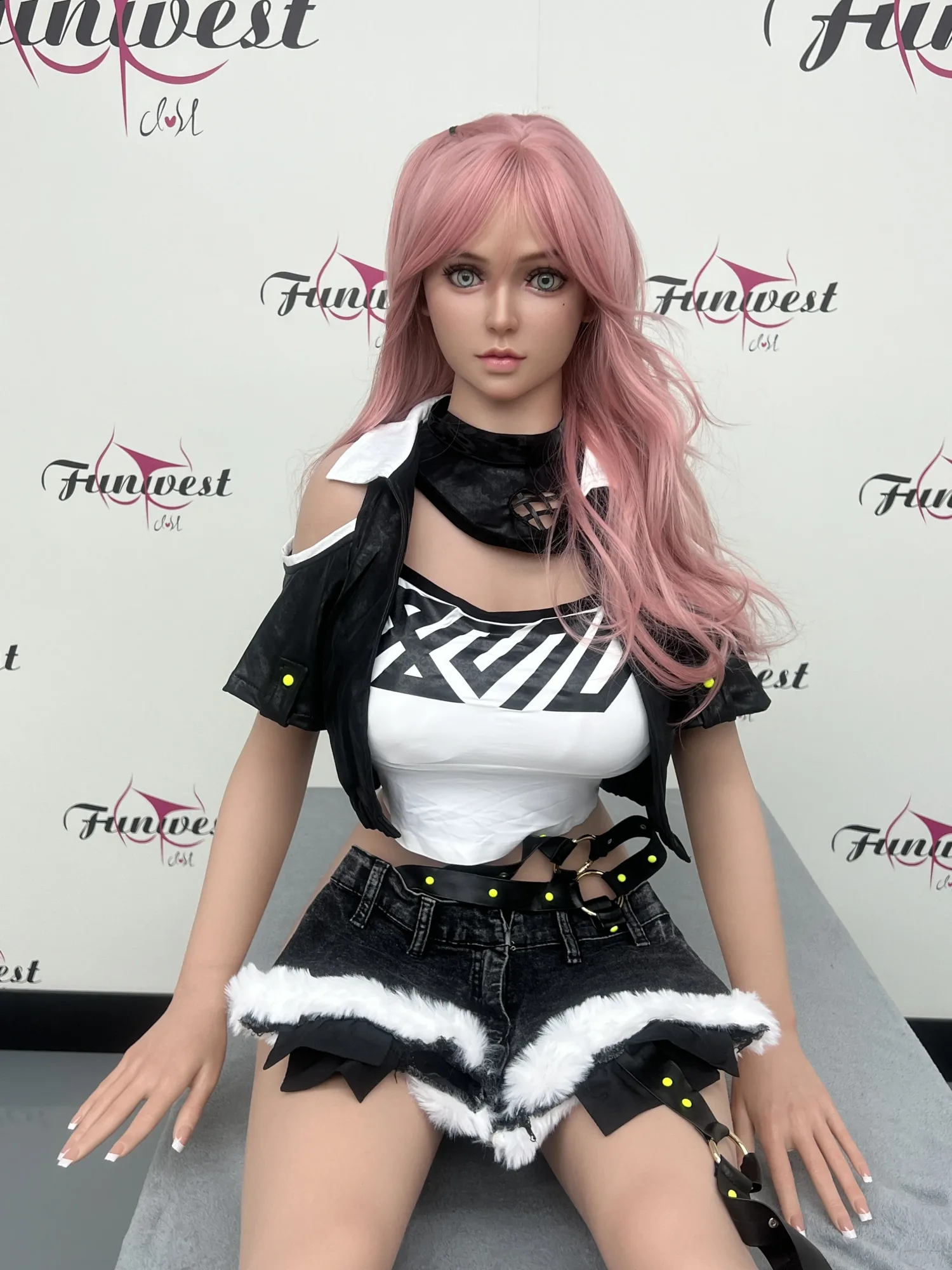 (EU STOCK) 5FT2/157CM G CUP SILICONE NICOLE DEMARA SEX DOLL - NATURAL LILY view 2