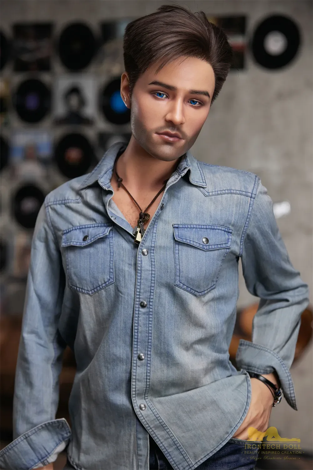 5FT6/170CM SILICONE MALE SEX DOLL M4 - JUSTIN TANNED view 3