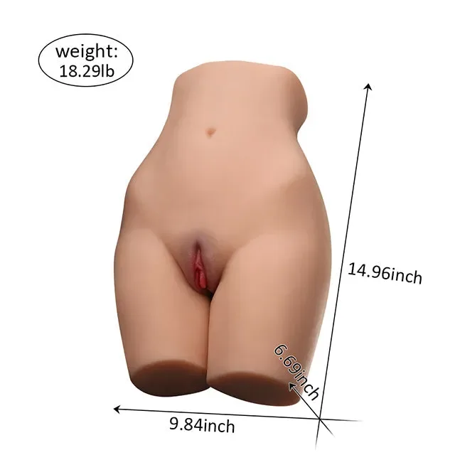 Lance - 18.26LB Life Size  Sex Doll Torso with Leg view 2