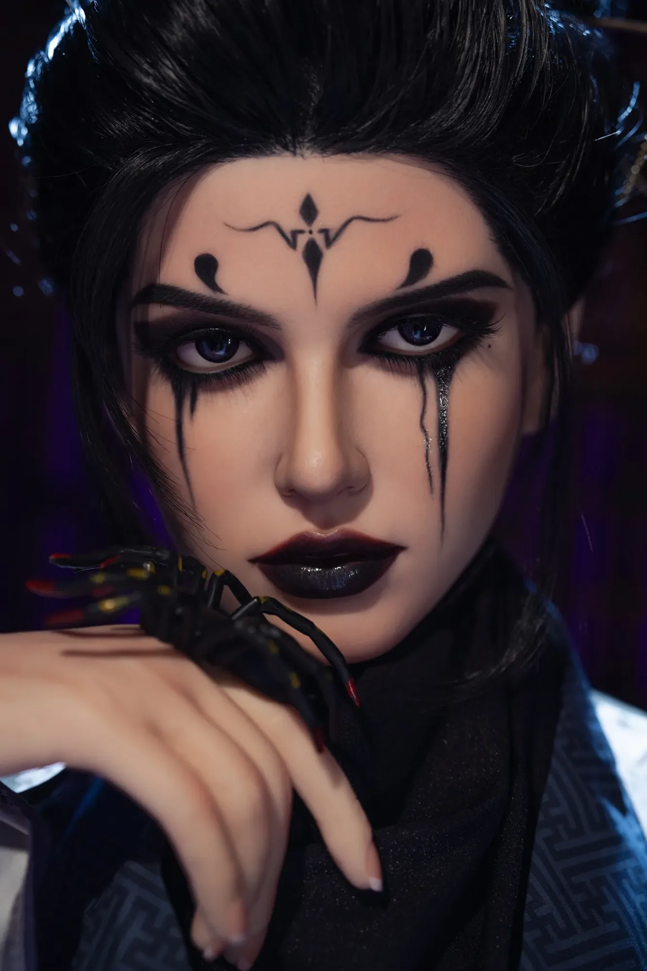 5FT4/164CM F CUP SILICONE BLACK MYTH SPIDER SPIRIT SEX DOLL S5 - SI MEI view 4