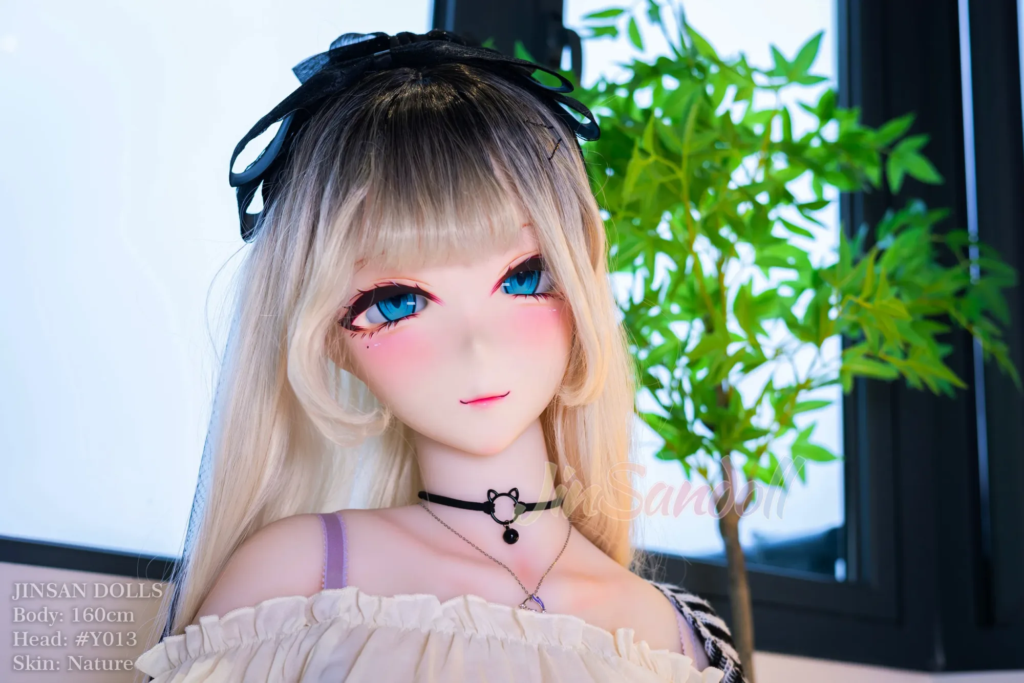 5FT3/160CM H CUP TPE ANIME PVC HEAD HENTAI SEX DOLL - SYLVIA view 7
