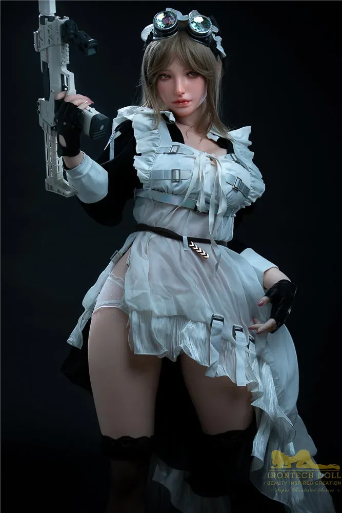 5FT4/165CM F CUP SILICONE SEX DOLL – REN view 1