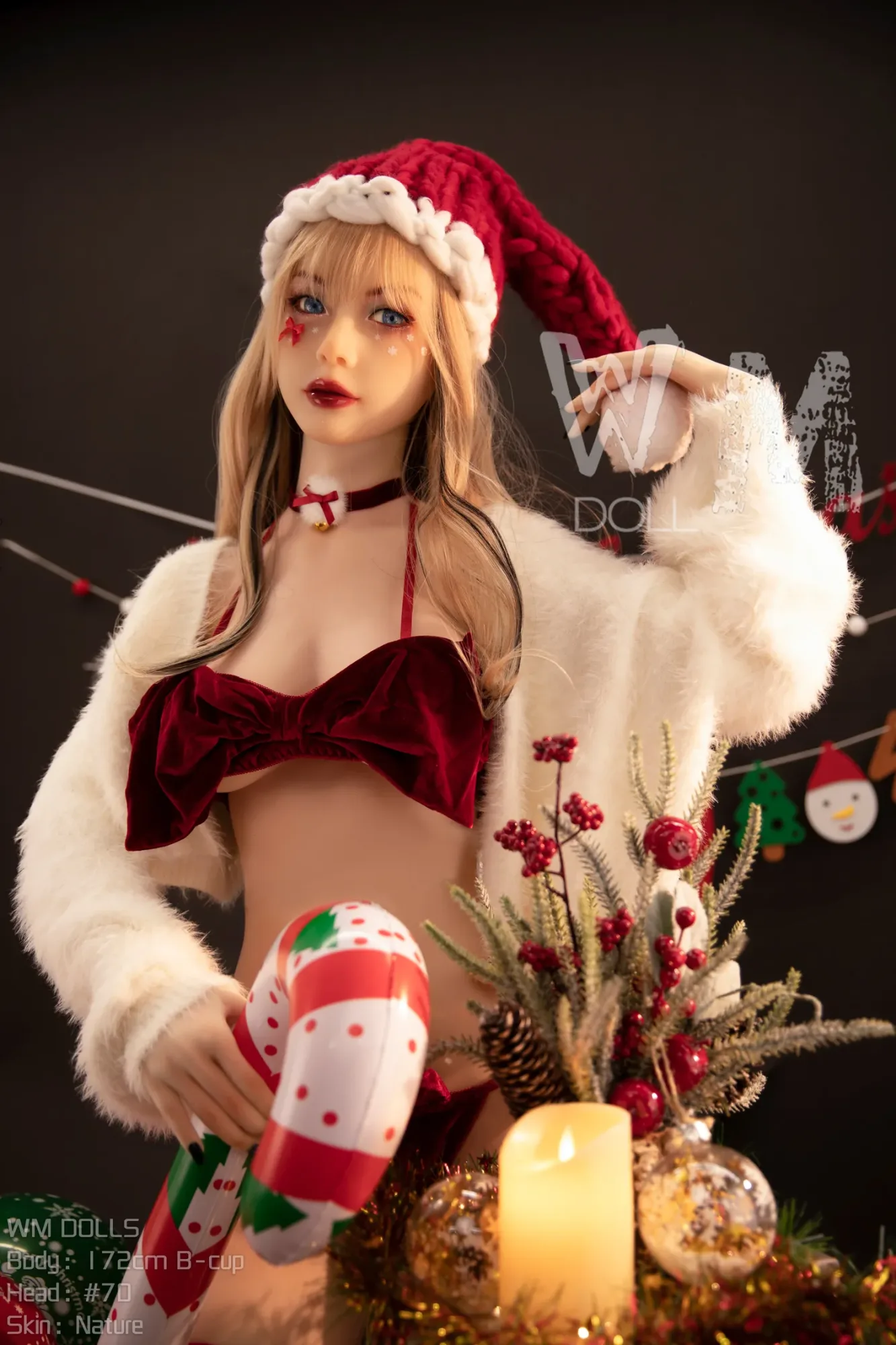 5FT6/172CM B CUP TPE CHRISTMAS SEX DOLL - JENNIFER view 2