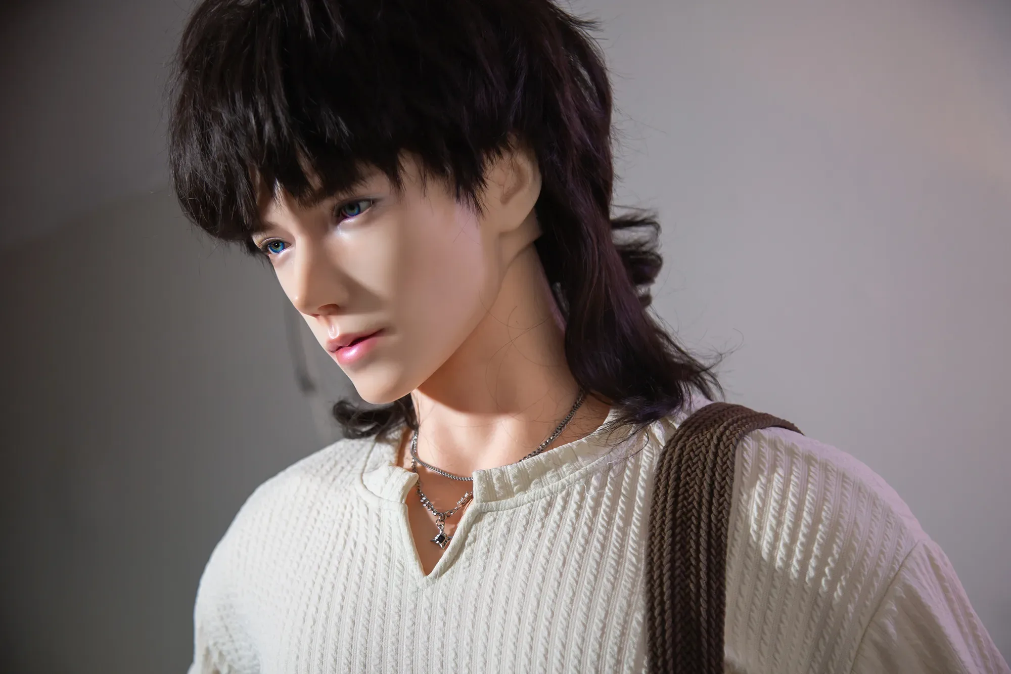 6FT/185CM SILICONE ANIME MALE SEX DOLL - GU CHENG view 5