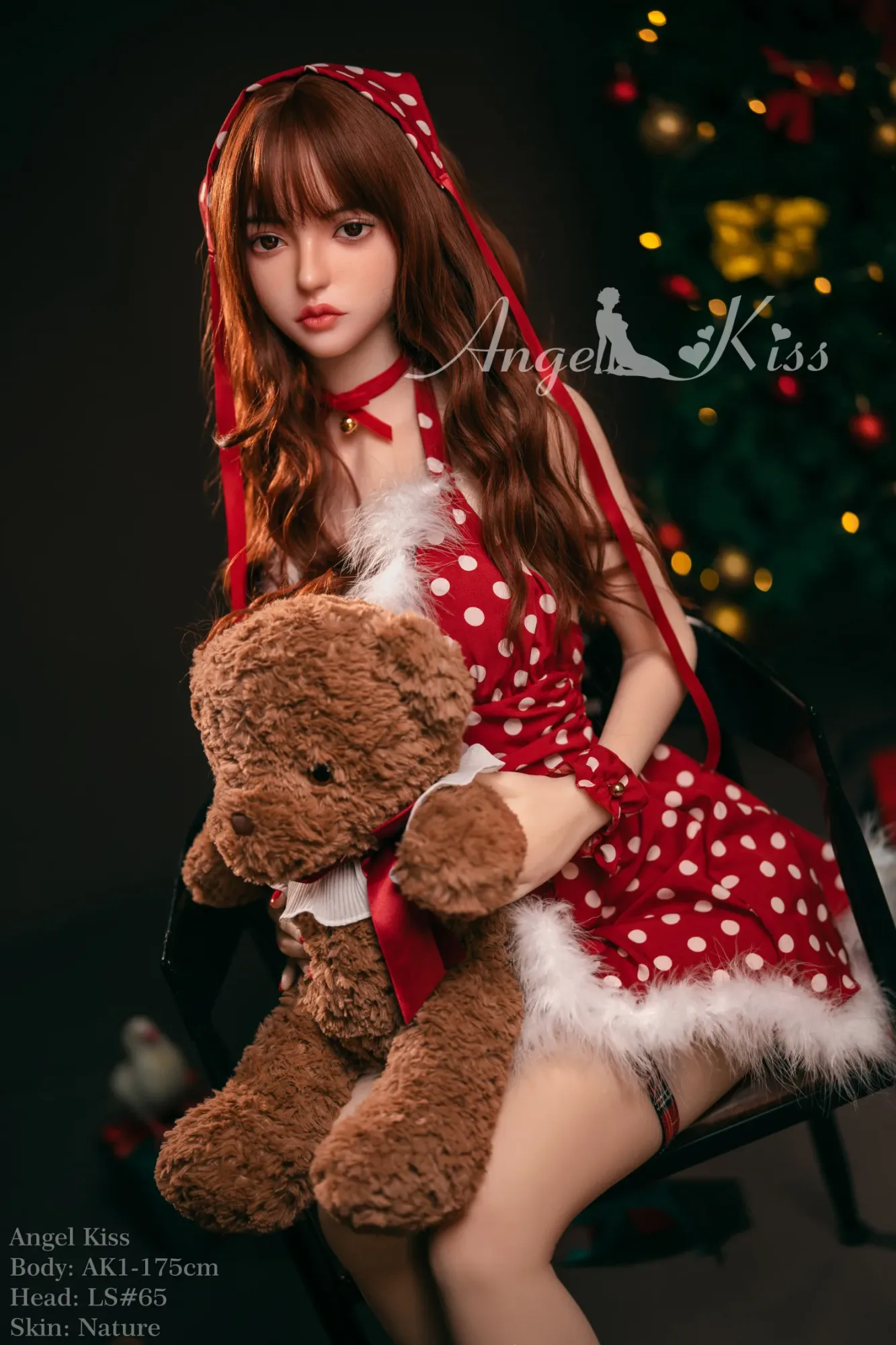 5FT7/175CM D CUP SILICONE TALL SEX DOLL - LITTLE RED