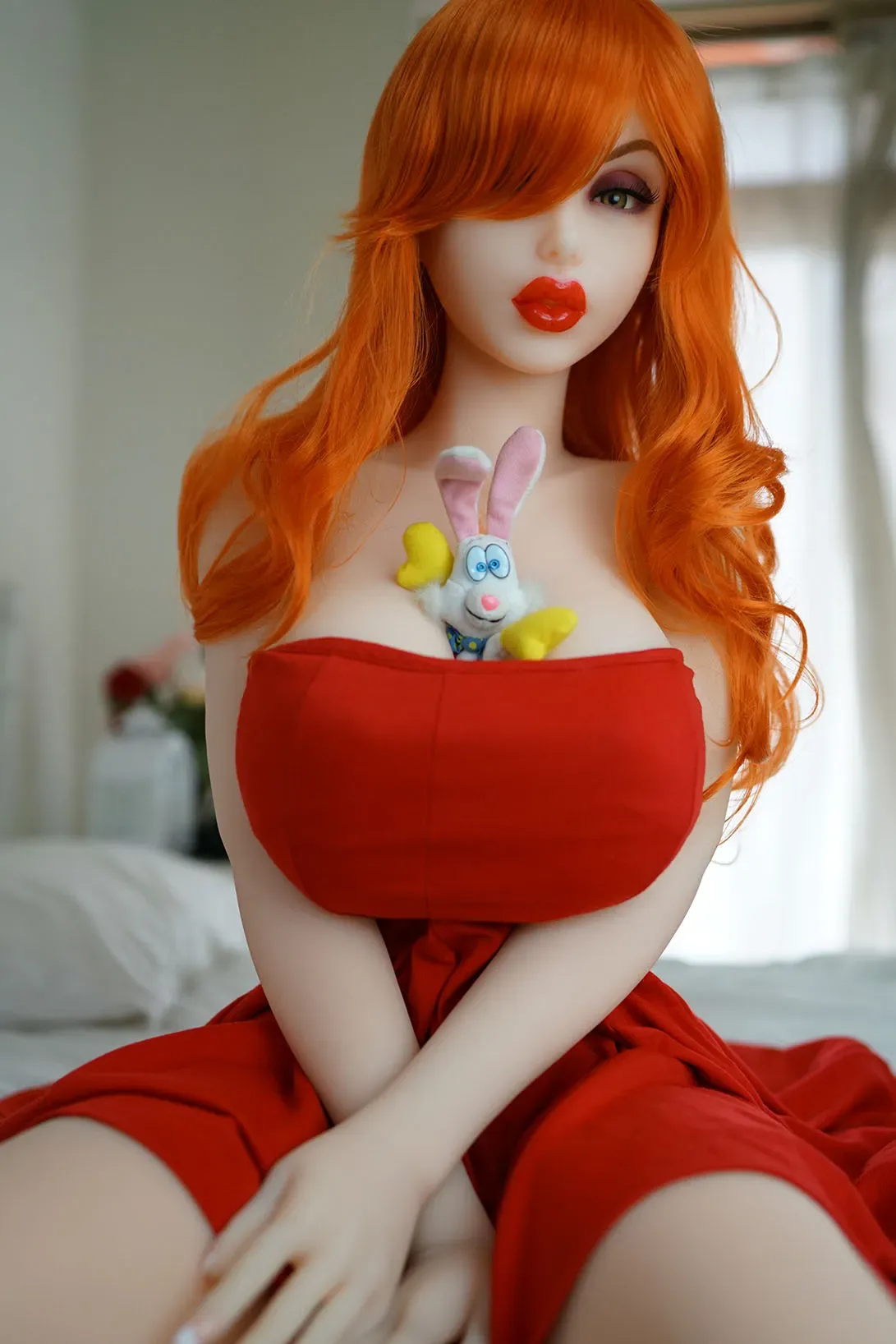 4FT9/150CM K-CUP S-TPE JESSICA RABBIT SEX DOLL - JESSICA