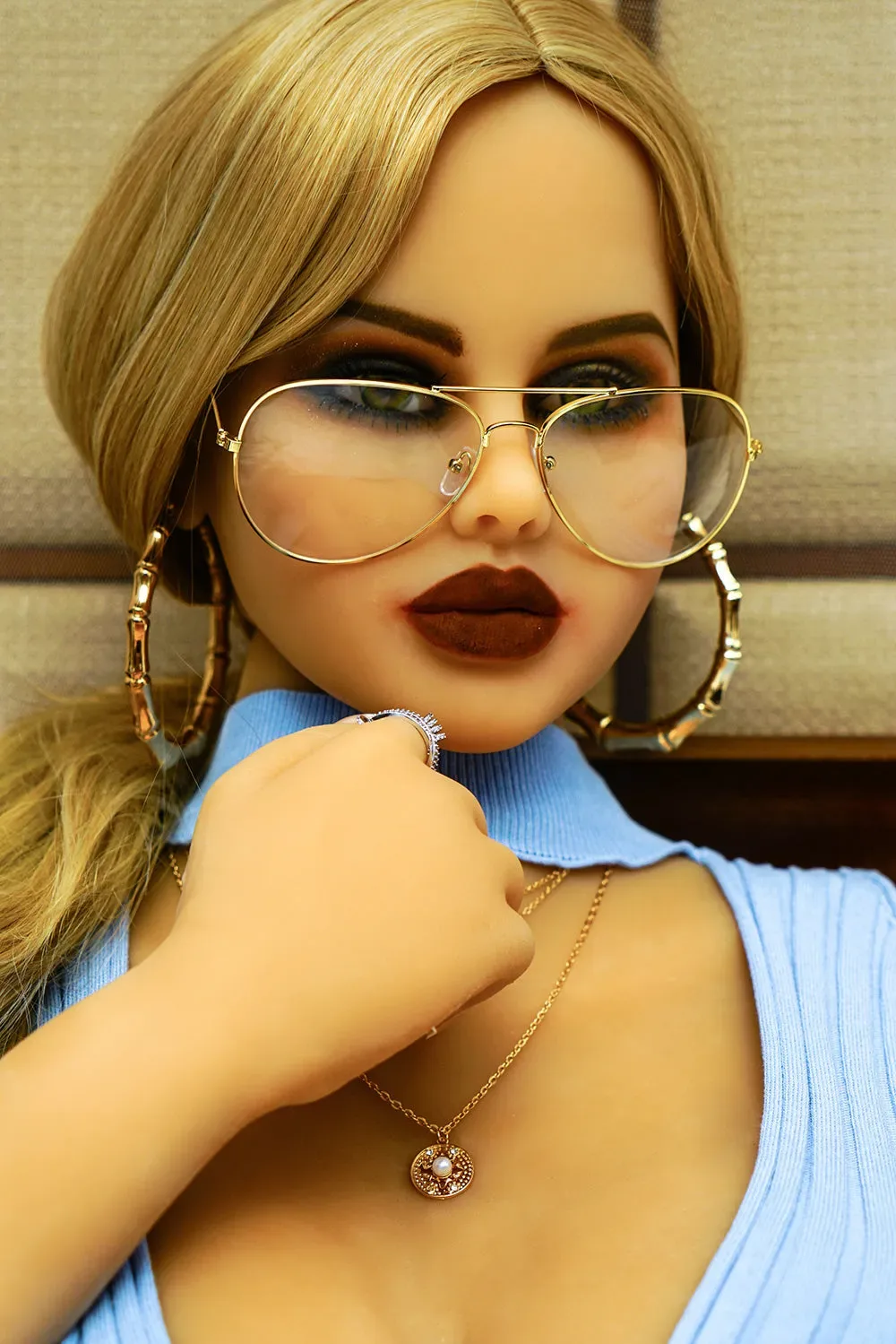 LUCY - 77LB LIFE-SIZE BBW SEX DOLL TORSO view 8
