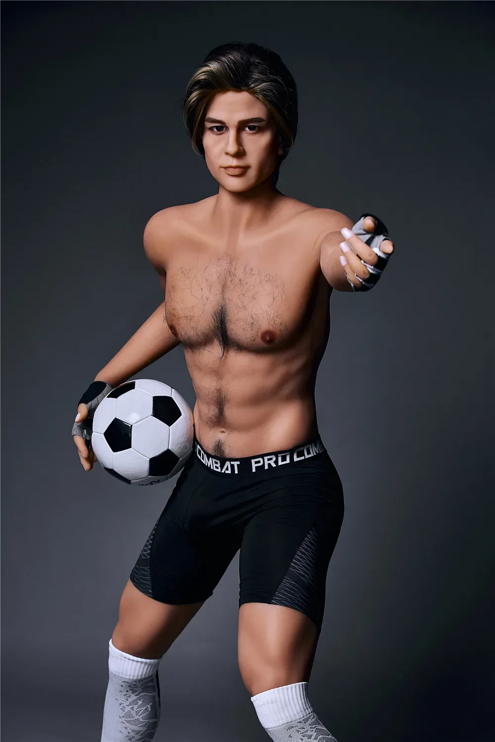 5FT7/175CM TPE MALE FOOTBALL PLAYER SEX DOLL - CHARLES view 8
