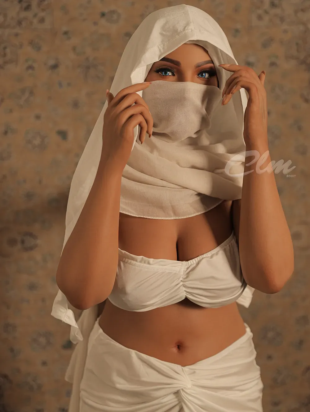 5FT2/159CM B CUP SILICONE MIDDLE EAST SEX DOLL - MOUNA view 3