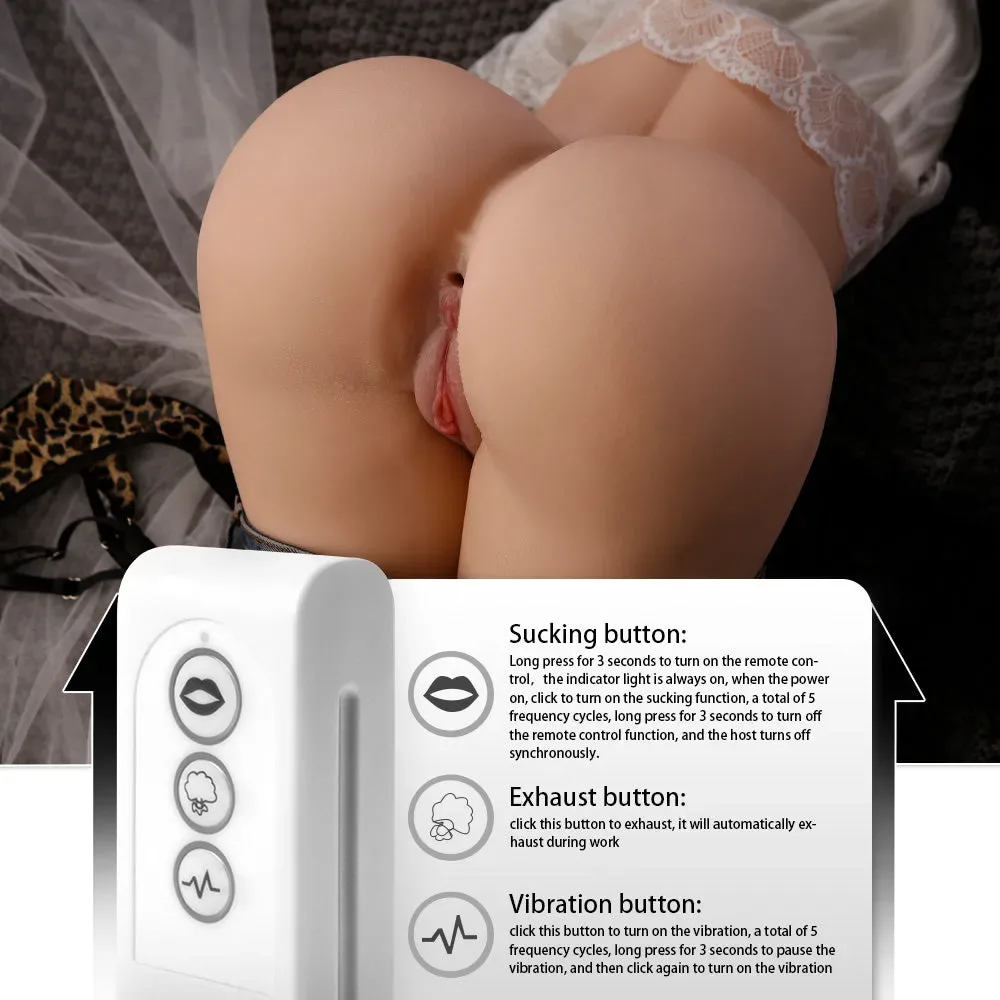 PHOEBE AUTO - 26LB SUCKING VIBRATING FULL SIZE SEX DOLL TORSO view 8
