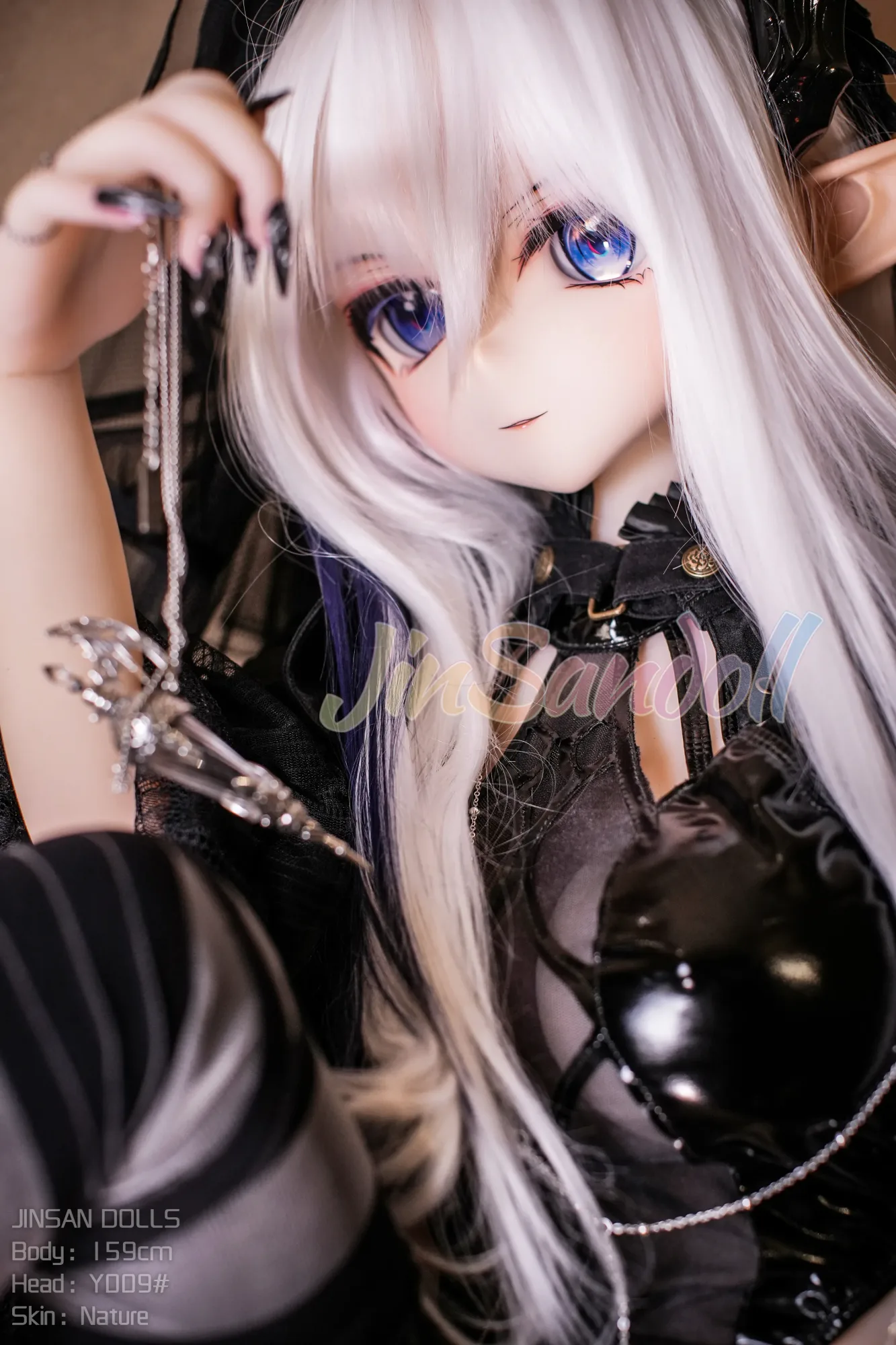 5FT3/159CM B CUP PVC HEAD TPE SEX DOLL - ELITA view 8