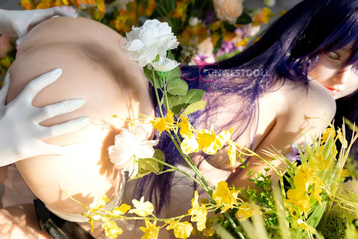 (US STOCK) 5FT2/159CM A CUP SILICONE HINATA SEX DOLL - ANIME AMY view 6