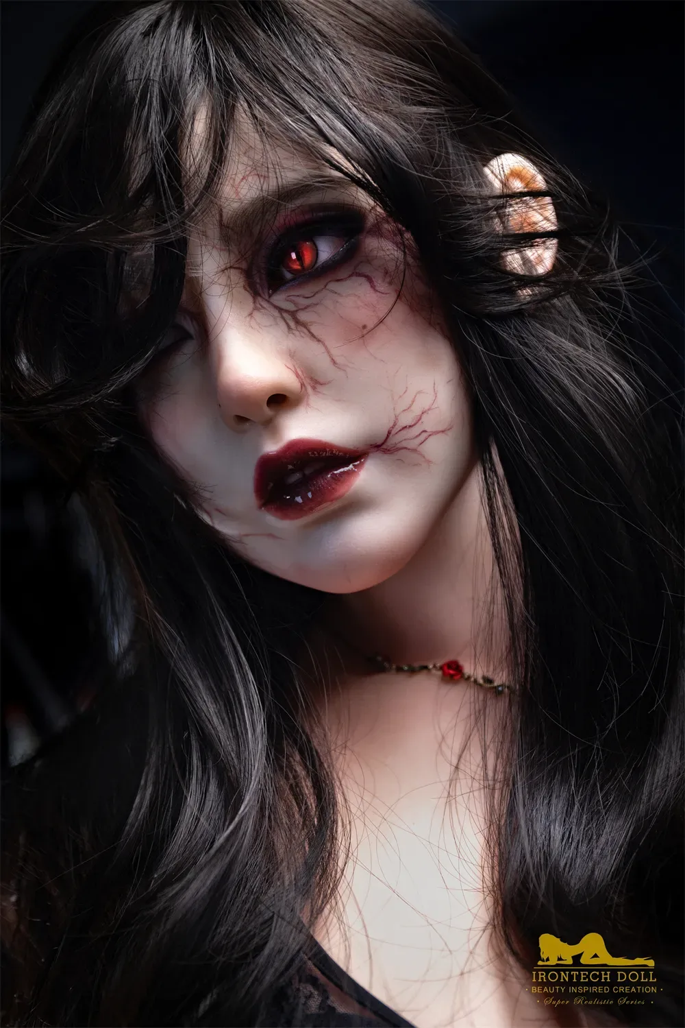 5FT47/167CM D CUP SILICONE VAMPIRE SEX DOLL S40 – SUKI view 3