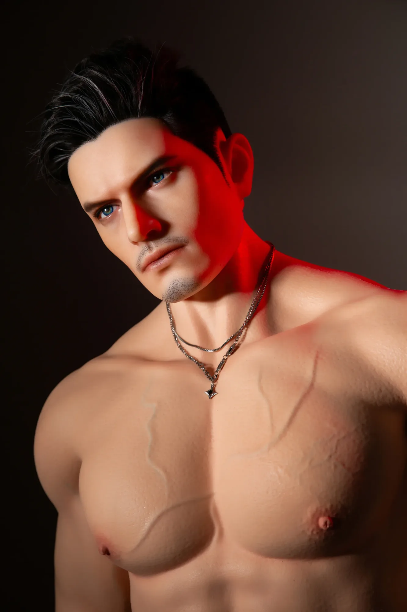 5FT7/175CM SILICONE STRONG MALE SEX DOLL - THOR view 2