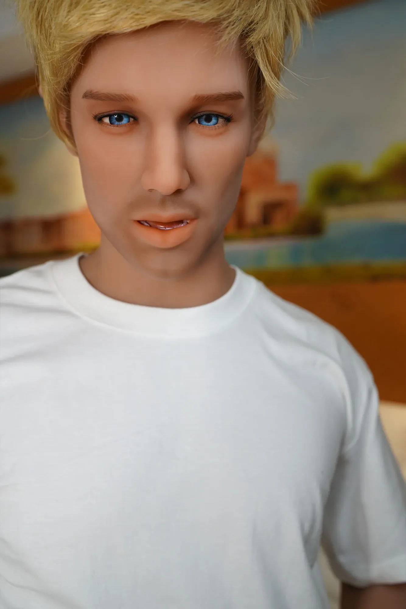 5FT6/172CM TPE MALE BLONDE SEX DOLL - DANNIE view 5