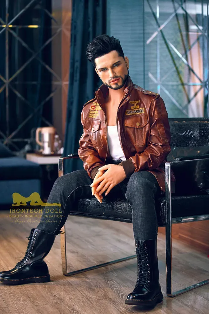 5FT3/162CM SILICONE HEAD&TPE BODY MALE SEX DOLL M1 - WILLIAM view 6