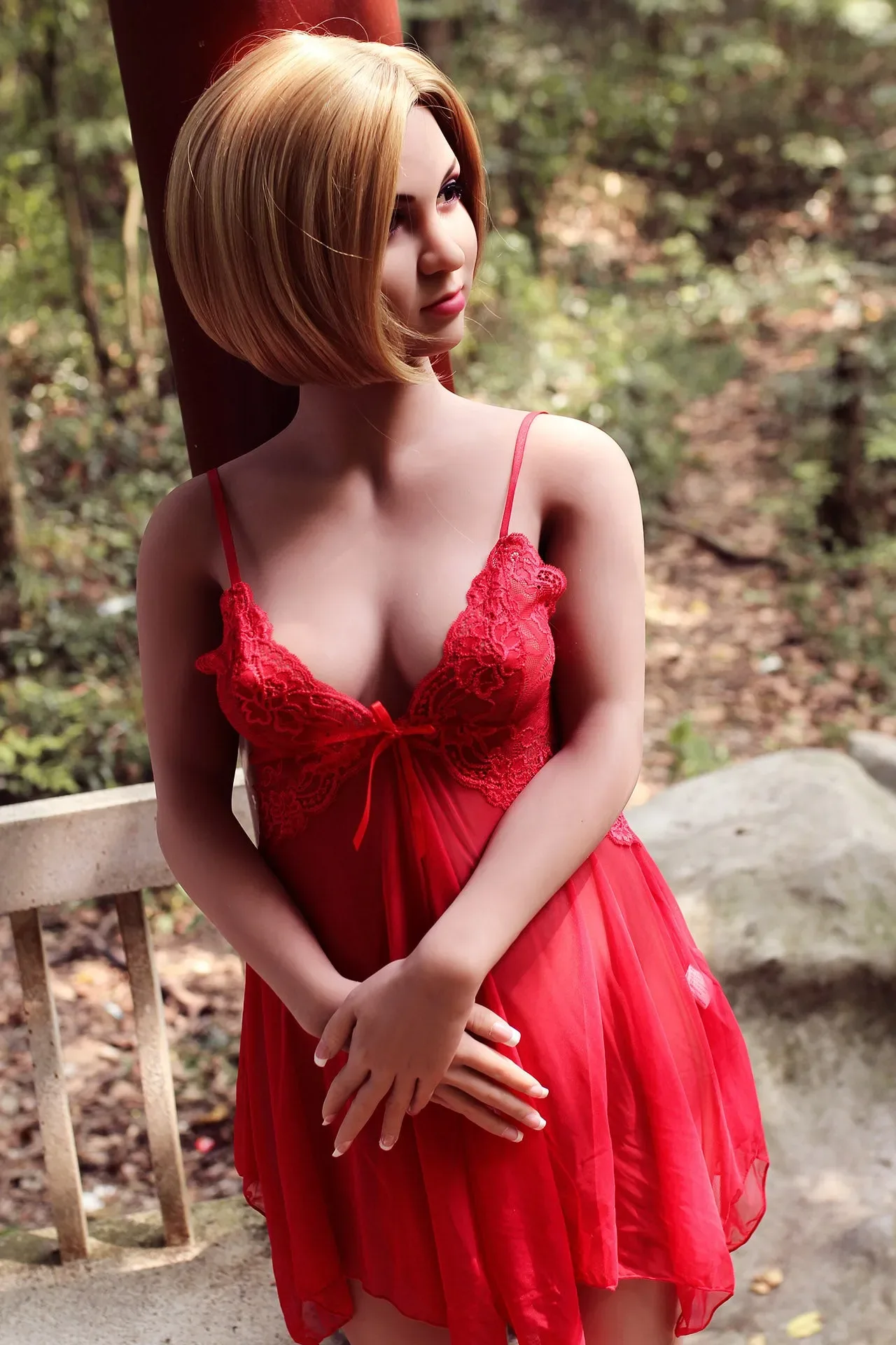 5FT18/158CM B CUP TPE PREGNANT SEX DOLL - LIZ view 5