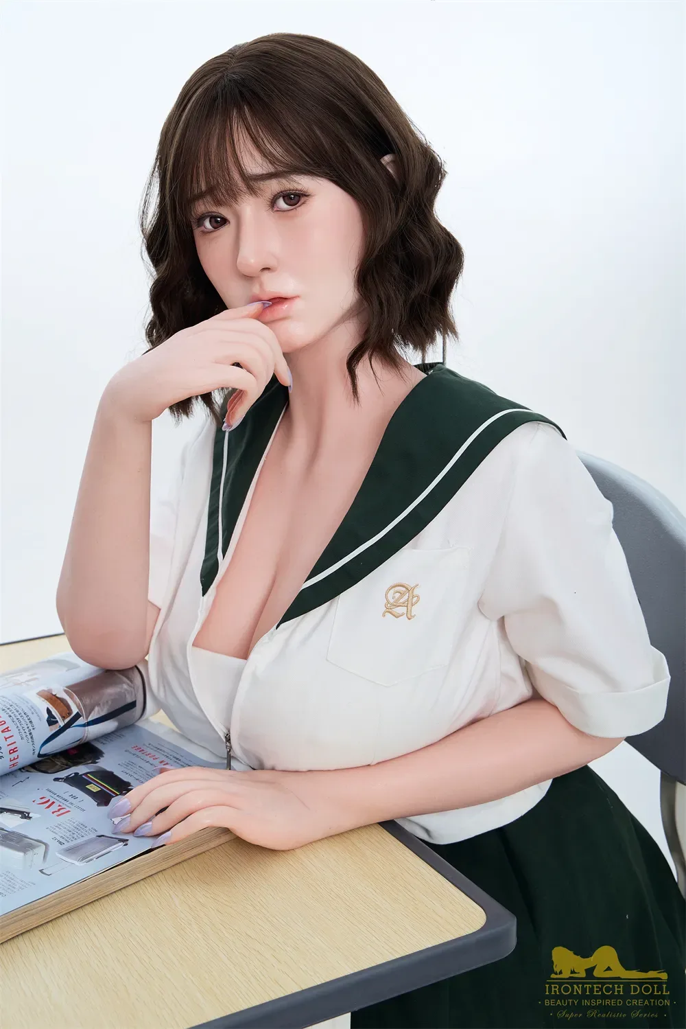 5FT3/162CM I CUP SILICONE SHEMALE SEX DOLL S7– BETTY view 5