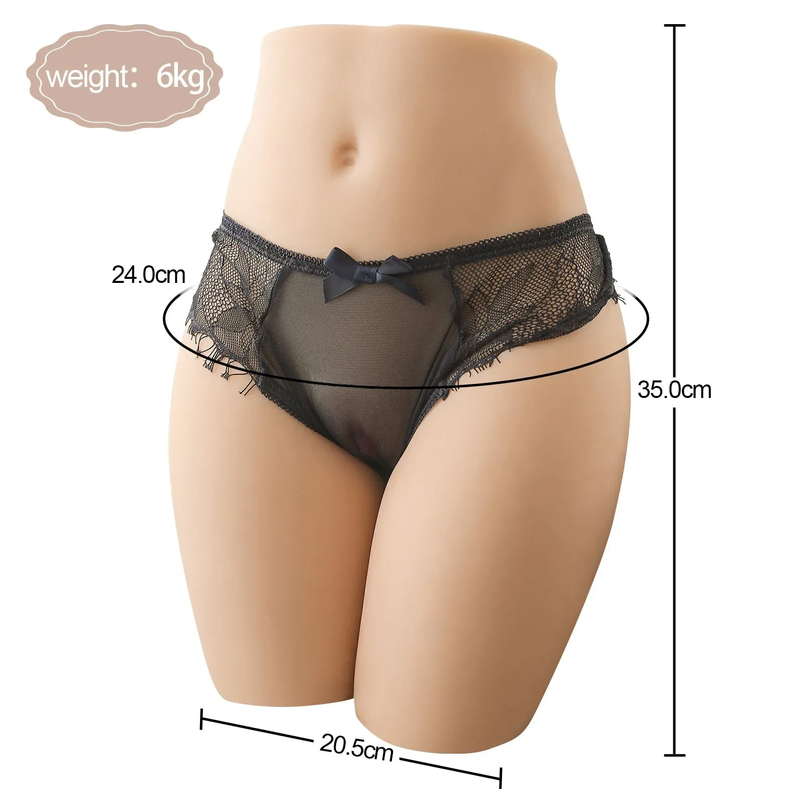 EMBER - 13.2LB SEXY DOLL TORSO WITH LEGS view 6