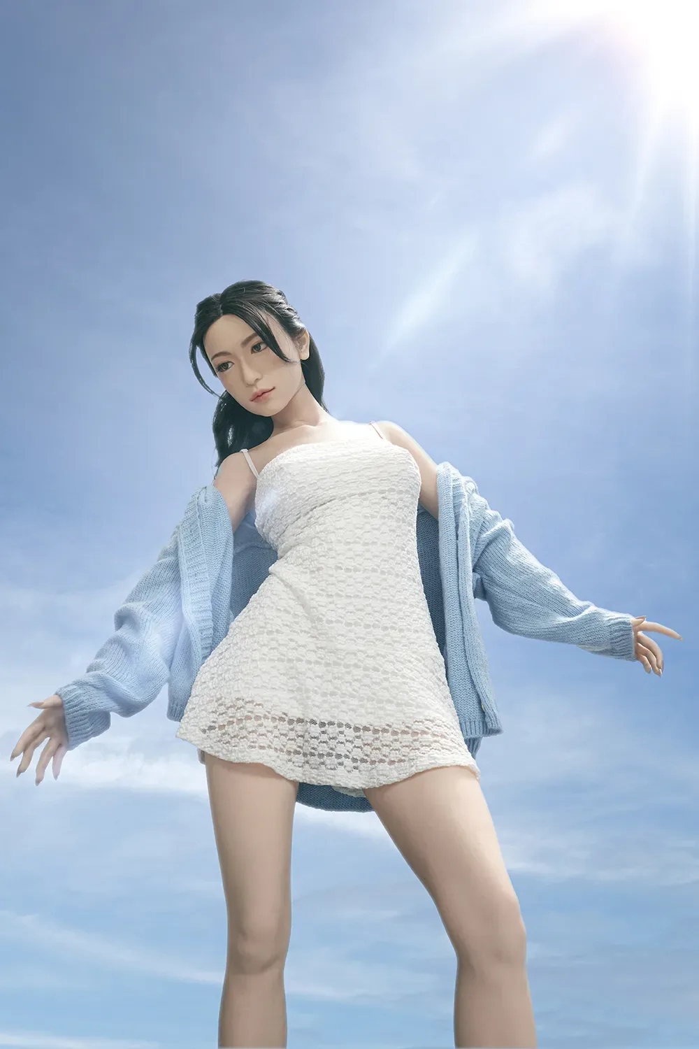 5FT2/158CM D CUP SILICONE ASIAN SEX DOLLS (ULTRA-LIGHTWEIGHT) - MAYU view 7