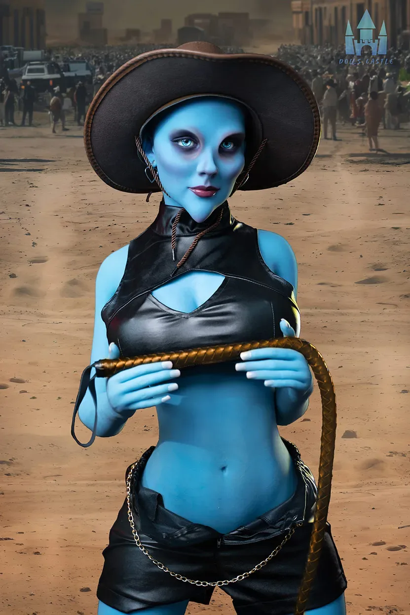 5FT6/170CM G CUP TPE COWGIRL ALIEN SEX DOLL - GRACIE view 7