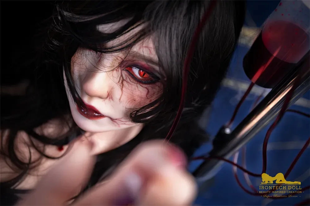 5FT47/167CM D CUP SILICONE VAMPIRE SEX DOLL S40 – SUKI view 5