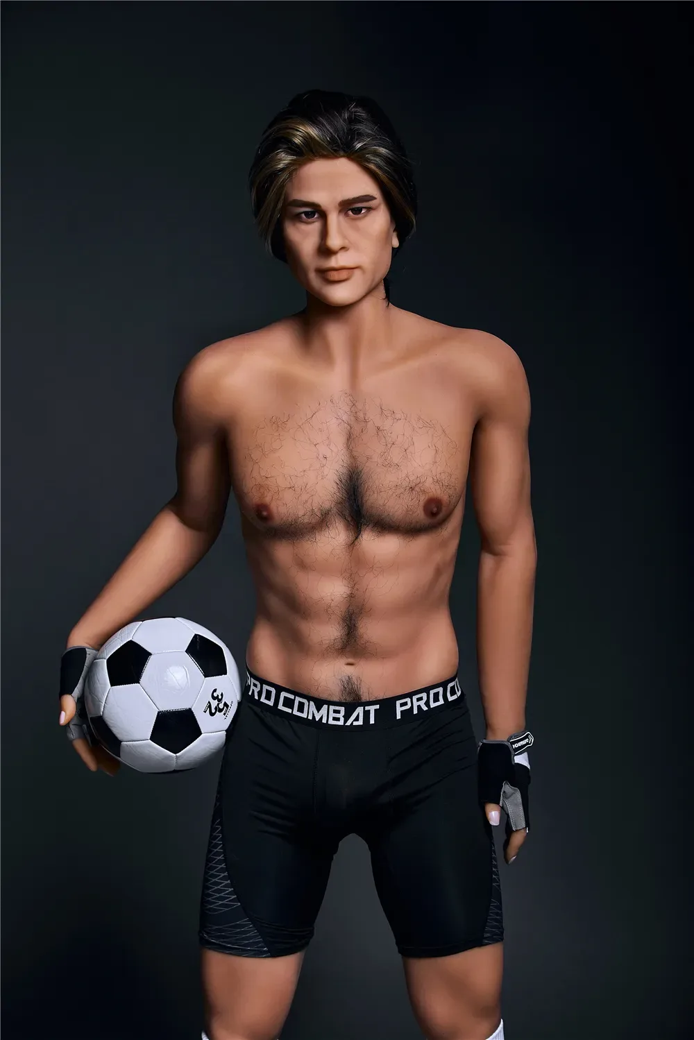 5FT7/175CM TPE MALE FOOTBALL PLAYER SEX DOLL - CHARLES