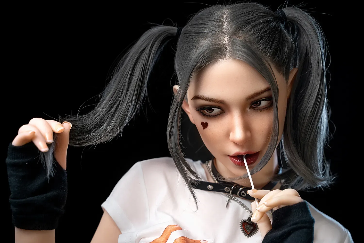 5FT7/173CM C CUP SILICONE HEAD&TPE BODY HARLEY SEX DOLL M7 - HARLEY view 4