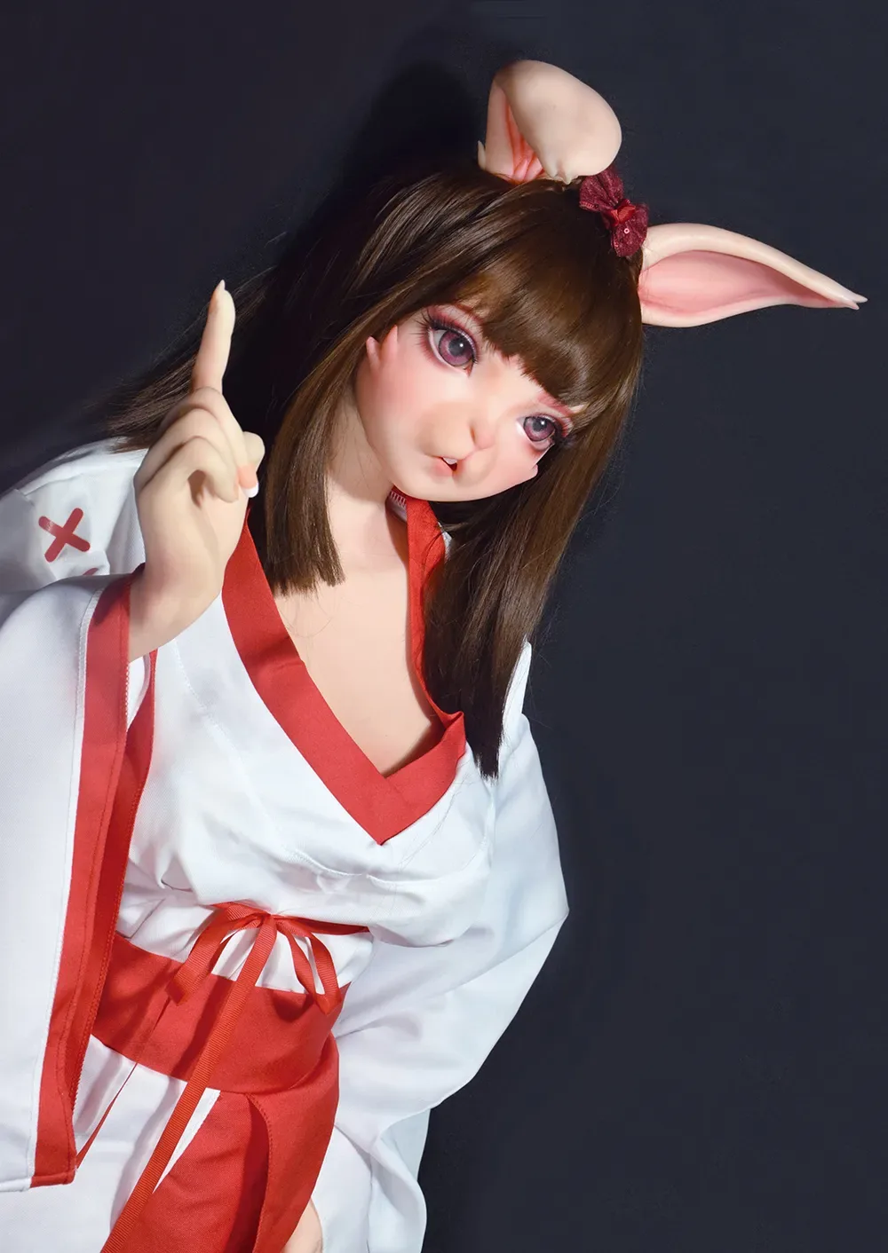 4FT9/150CM SILICONE RABBIT FURRY SEX DOLL – AIDA RINA view 3