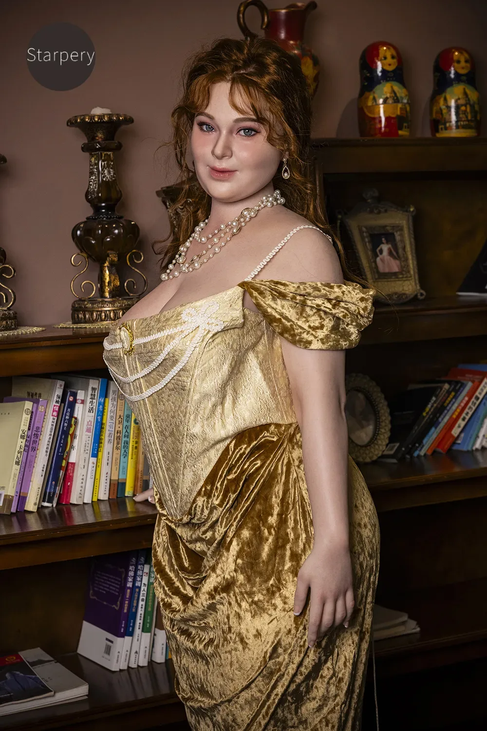 5FT3/161CM H CUP BBW QUEEN SEX DOLL - IVORY view 7