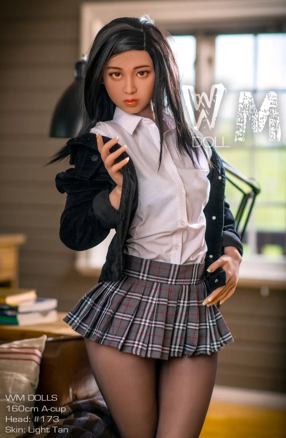 5FT25/160CM A CUP TPE SEX DOLL - MARTHA