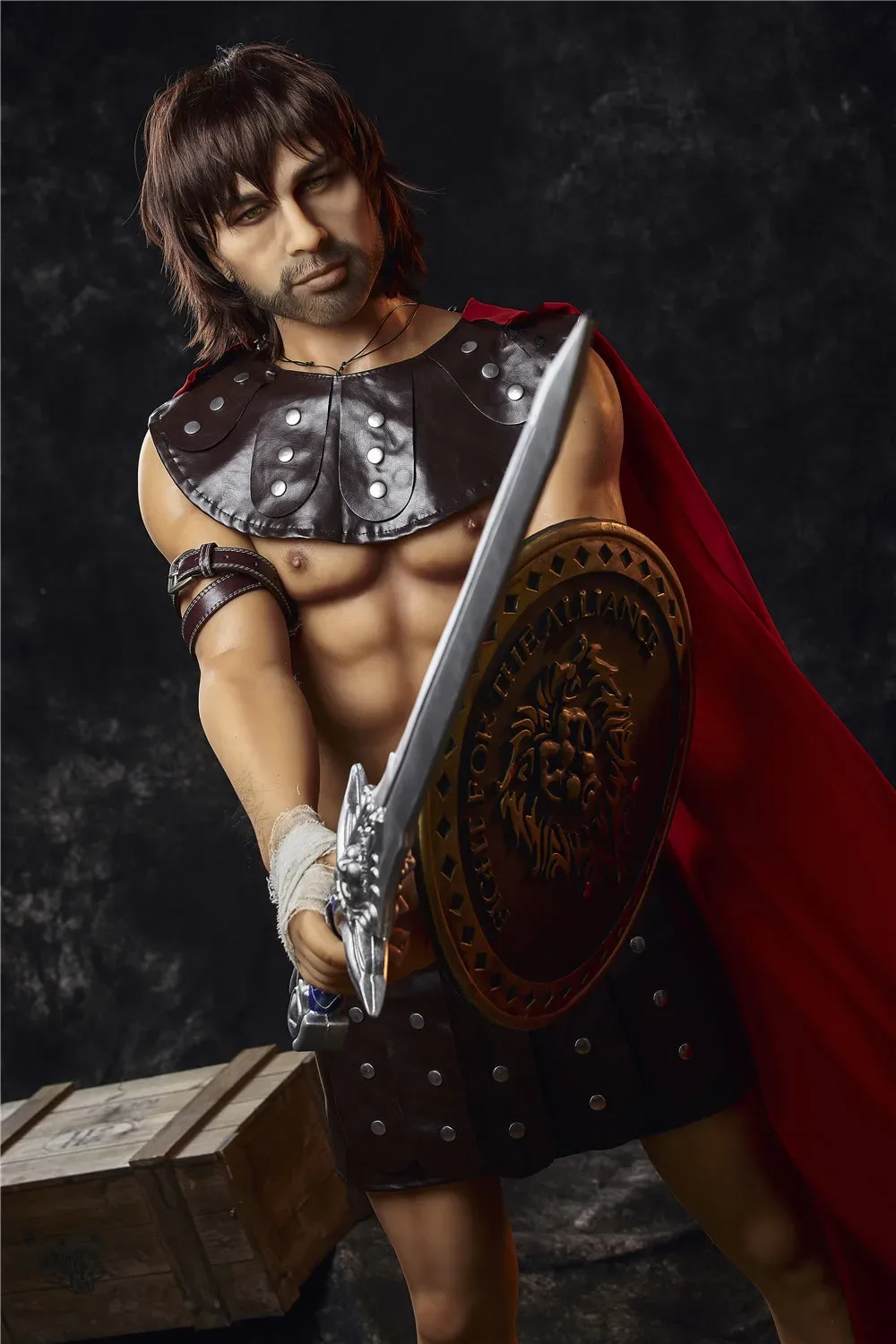 5FT3/162CM TPE MALE SEX DOLL - WARRIOR CHARLES view 7