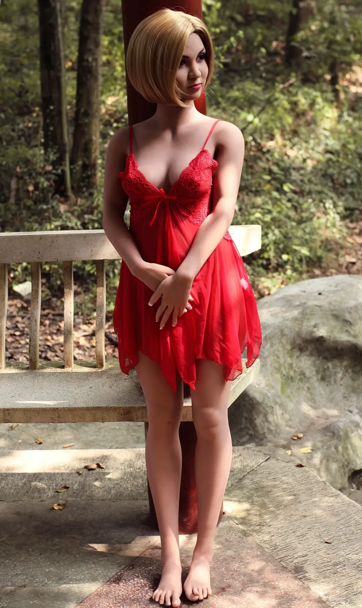5FT18/158CM B CUP TPE PREGNANT SEX DOLL - LIZ view 4