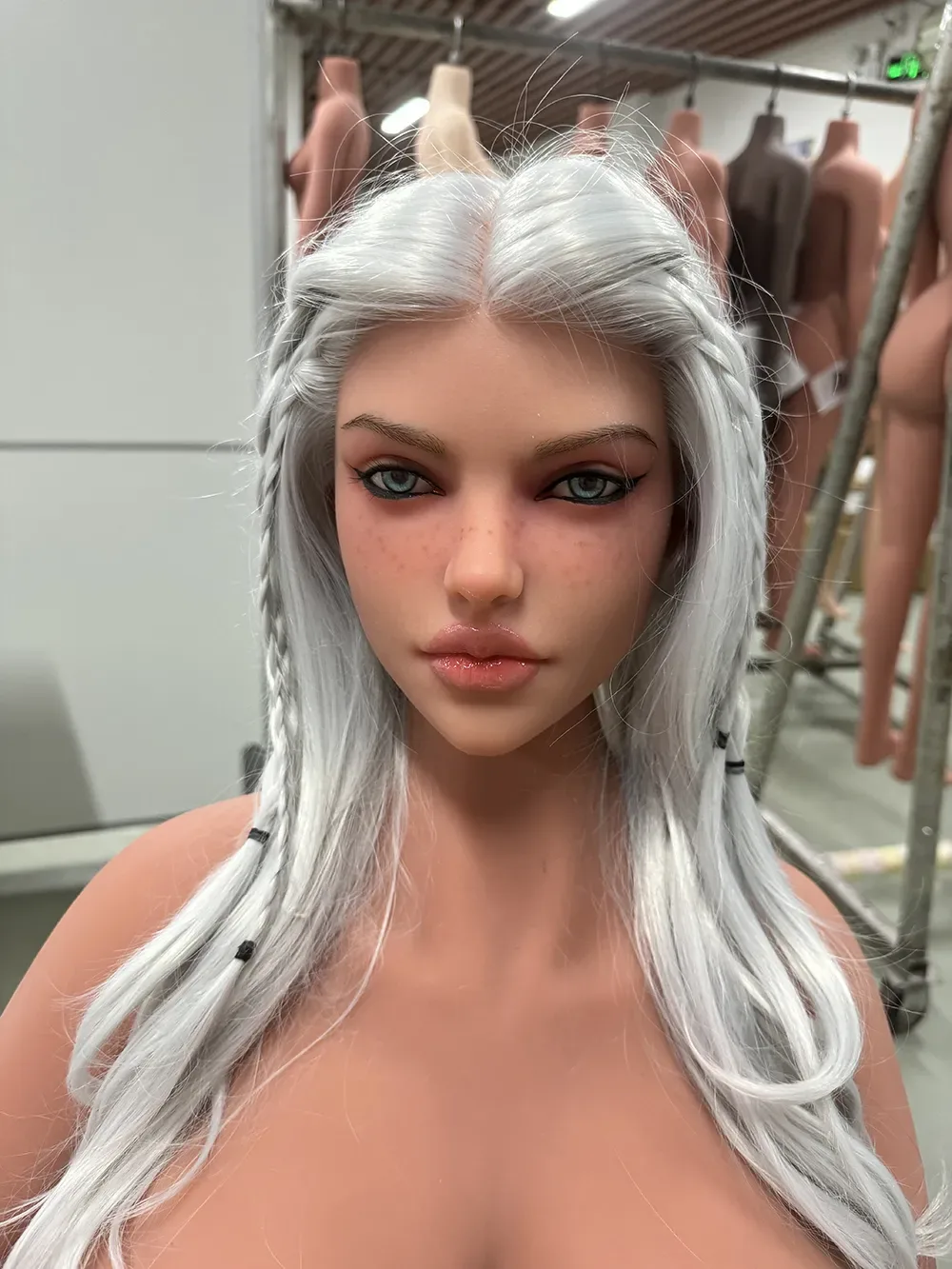 EVONNE - 78.3LB SILICONE HEAD RUSSIAN SEX DOLL TORSO view 4
