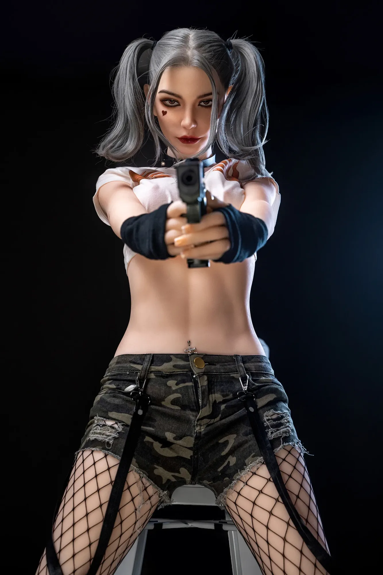 5FT7/173CM C CUP SILICONE HEAD&TPE BODY HARLEY SEX DOLL M7 - HARLEY view 8