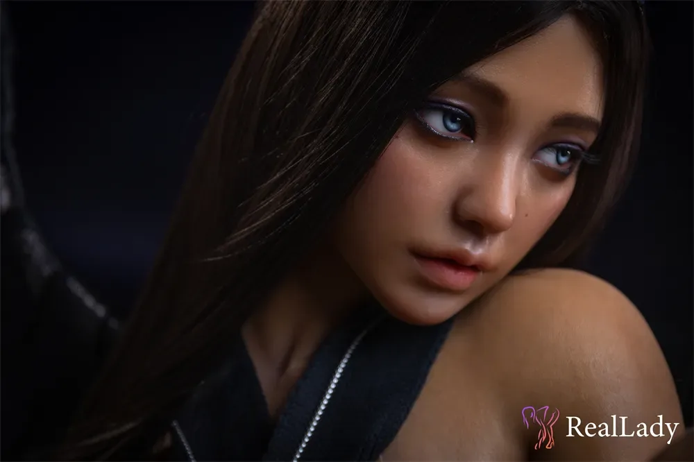 5FT6/170CM D CUP SILICONE BLACK SKIN SEX DOLLS S40 – EILEEN view 4