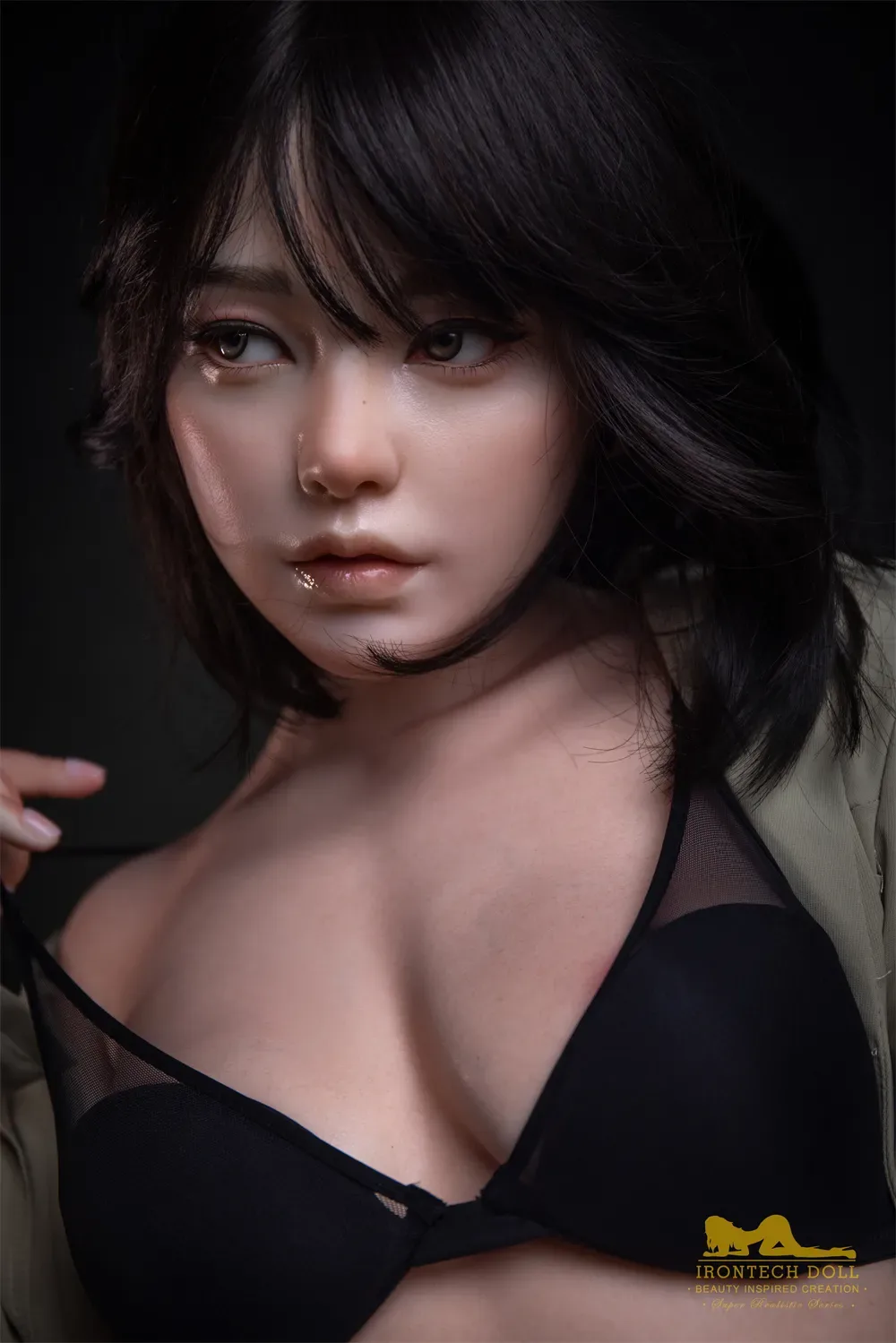5FT3/163CM A CUP SILICONE ASIAN SEX DOLL S40 – EILEEN